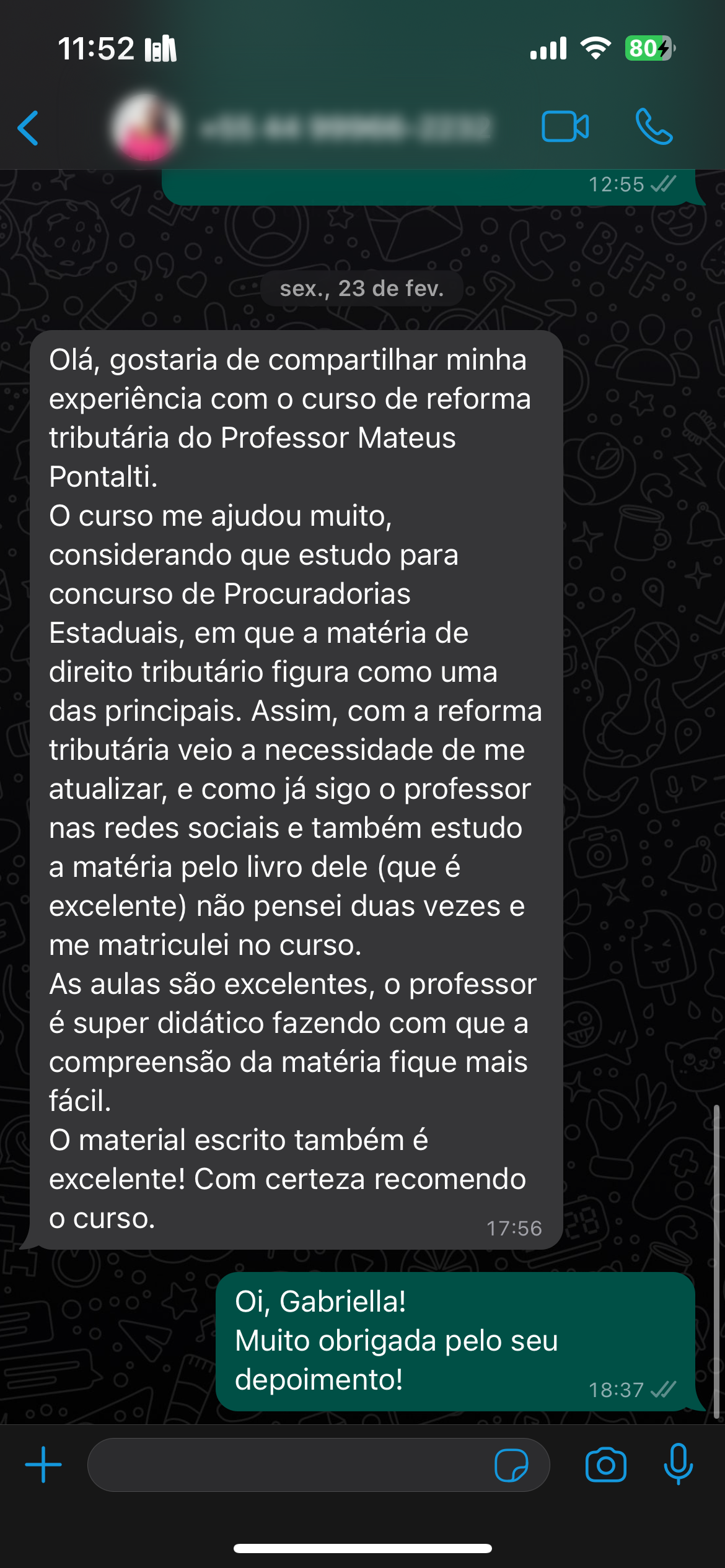 Depoimento 3